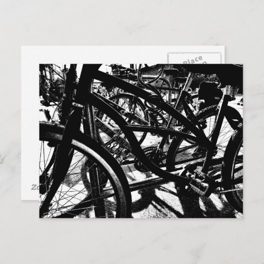 Bicycle Rack HC Briefkaart (Voorkant / Achterkant)