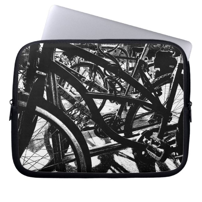 Bicycle Rack HC Laptop Sleeve (Voorkant)