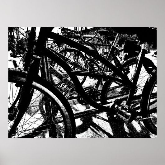 Bicycle Rack HC Poster (Voorkant)