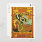 Bicycle Repair Advertisement 1897 Nederland Briefkaart (Voorkant / Achterkant)
