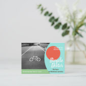BICYCLE REPARATIEMOGEHEEL, 3,5 x 2,5-inch Visiteka Visitekaartje (Staand voorkant)