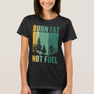 Bicycle Ride Environmental Protection Fuel Saing T-shirt