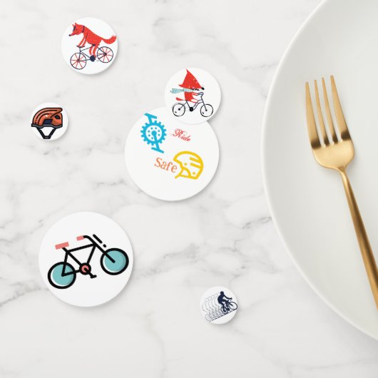 Bicycle Rider Confetti (Groep)