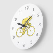 Bicycle Rider in Geel. Grote Klok (Hoek)