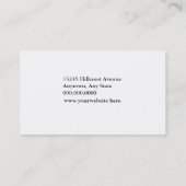 Bicycle Rider Logo Visitekaartje (Achterkant)