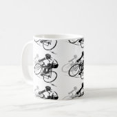 Bicycle Riding Coffee-Mok Koffiemok (Voorkant links)