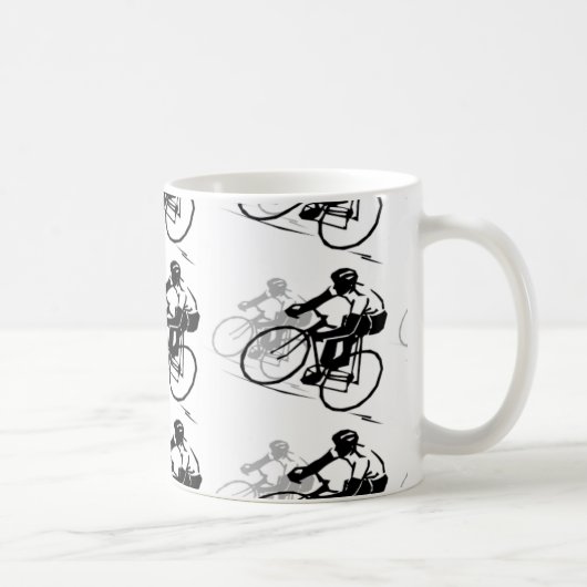 Bicycle Riding Coffee-Mok Koffiemok (Rechts)