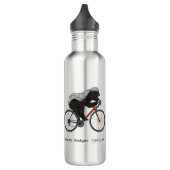 Bicycle Riding Honey Badger Waterfles (Links)