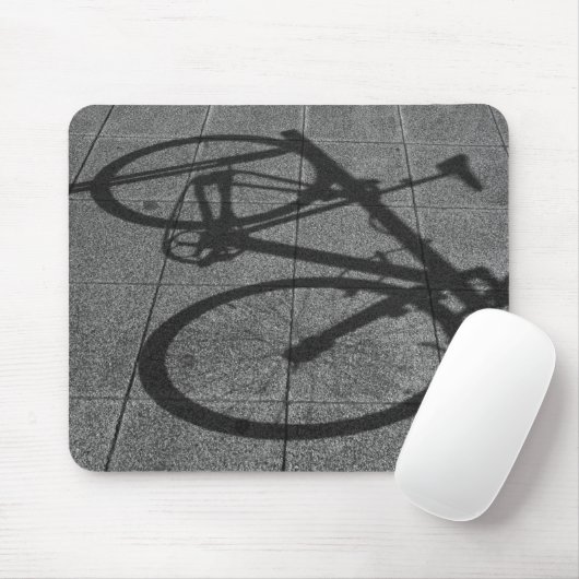 Bicycle Shadow Mousepad Muismat (Met muis)