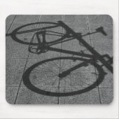 Bicycle Shadow Mousepad Muismat (Voorkant)