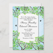 Bicycle Theme Weddenschap Blue Kaart (Achterkant)