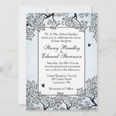 Bicycle Theme Weddenschap Blue Sky Kaart (Achterkant)