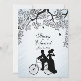 Bicycle Theme Weddenschap Blue Sky Kaart