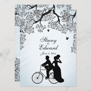 Bicycle Theme Weddenschap Blue Sky Kaart