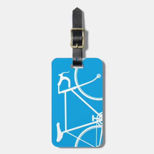 Bicycle Travel Bag Label Sjabloon Bagagelabel (Voorkant verticaal)