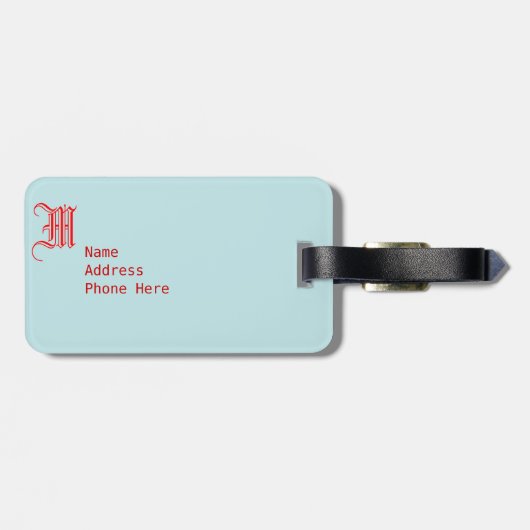 Bicycle Travel Bag Label Sjabloon Bagagelabel (Achterkant horizontaal)