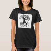 Bicycle Tree duurzaam t T-shirt (Voorkant)