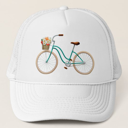 Bicycle Trucker Hat Trucker Pet (Voorkant)