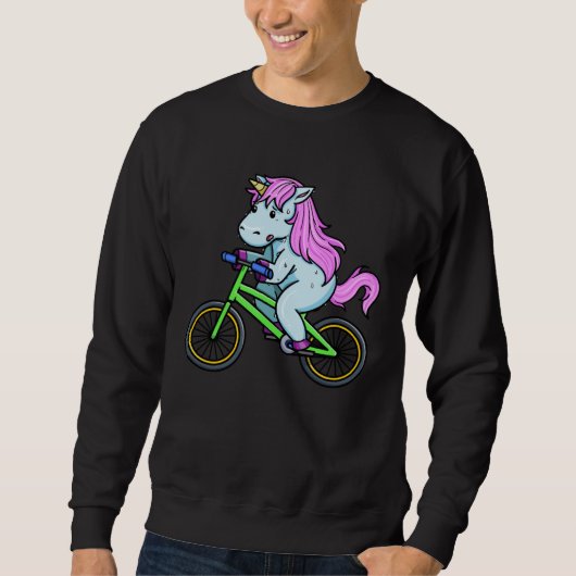 Bicycle unicorn trui (Voorkant)