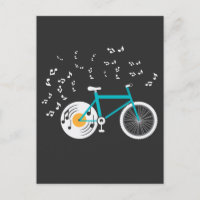 Bicycle Vinyl Record Player Bike-Muzieknoten
