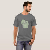 Bicycle Wisconsin t-shirt (Voorkant volledig)