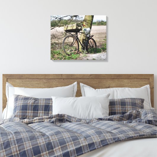 BICYCLES CANVAS AFDRUK (Insitu (Slaapkamer))