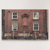 Bicycles, Fulham Road, Chelsea Londen Verenigd Kon Legpuzzel (Horizontaal)