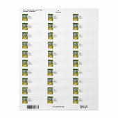 Bicycles in Park Etiket (Full Sheet)