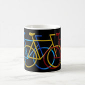 Bicyclesin3ColorsBig Koffiemok (Center)