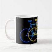 Bicyclesin3ColorsBig Koffiemok (Links)