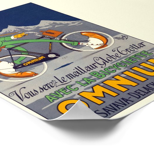 Bicyclette Omnium Vintage Poster 1924 (Hoek)