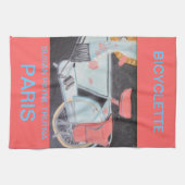 BICYCLETTE PARIS KITCHEN TOWEL THEEDOEK (Horizontaal)