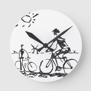 Bicycling Bike Sketch Ronde Klok