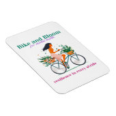 Bicycling Mental Health and Wellbeing  Magneet (Rechterzijde)