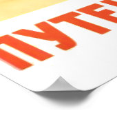 Bicycling op USSR, wees een toerist! Poster (Hoek)