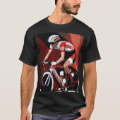 Bicycling T Shirt (Voorkant)