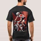 Bicycling T Shirt (Achterkant)