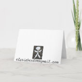 Bicyling voor Vrede Kaart (Achterkant)