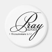 Bid altijd aangepaste magneet (Voorkant)