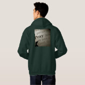''Bid altijd'' Hoodie (Achterkant volledig)