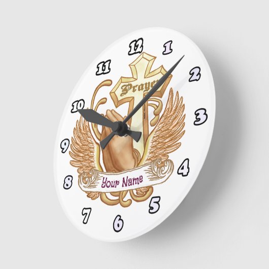 Bid altijd Kruis klok (Hoek)