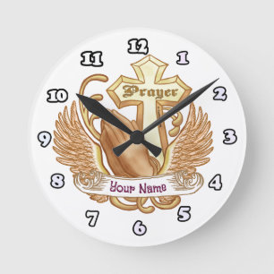 Bid altijd Kruis klok