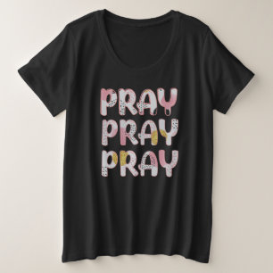 Bid, Bid, Bid Christen Grote Maat T-shirt