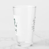 Bid Bijbelvers Christelijk Gebed Groen en Wit Glas (Links)