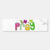 Bid Bumpersticker (Voorkant)