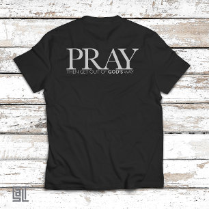 BID Dan Ga uit de Weg van God – Minimalistische Ch T-shirt