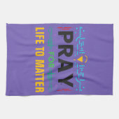 Bid dat het leven ertoe doet theedoek (Horizontaal)