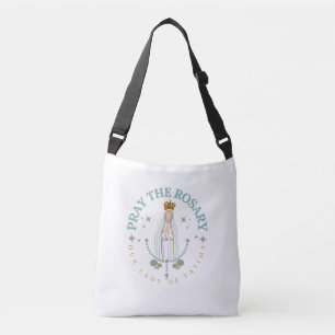 Bid de rozenkrans Fatima Crossbody Tas