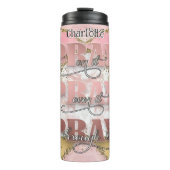 Bid door, over, door het heen thermosbeker (Voorkant)