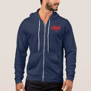 Bid eerst Christelijk Geloof Hoodie